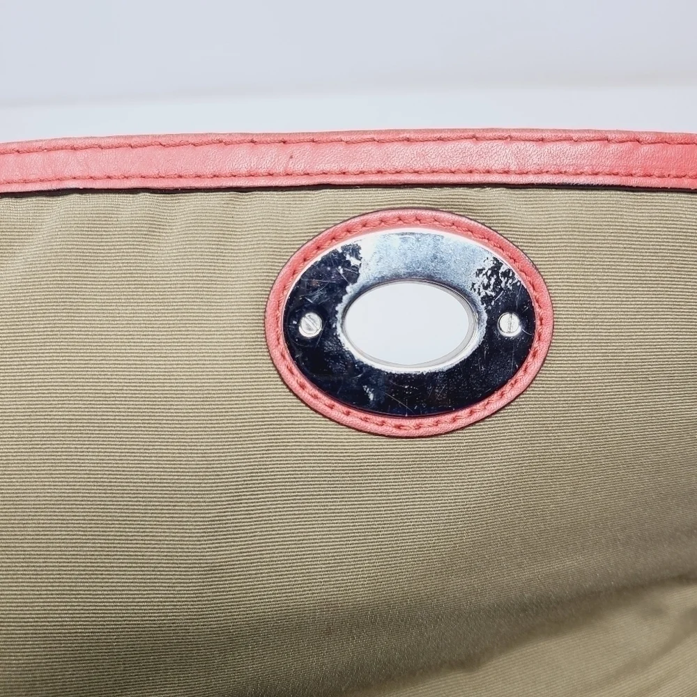 Coach | Vintage Salmon Pink Leather Pebble Top Hobo Bag (One Size)